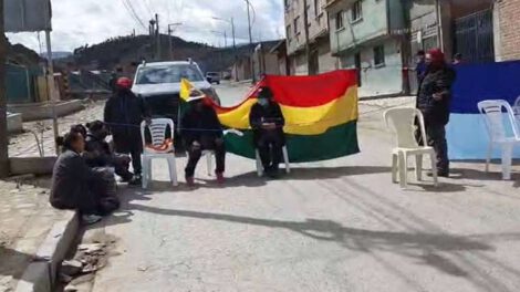 Potosí bloqueo Comcipo