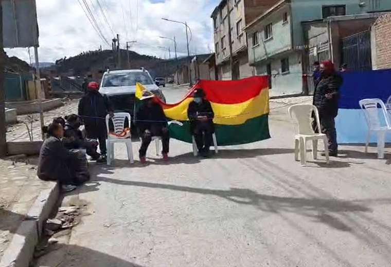 Potosí bloqueo Comcipo