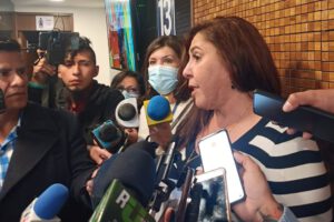 Elecciones Judiciales con Patricia Arce del MAS