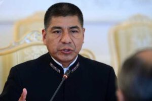 Evo Morales vehículo robado