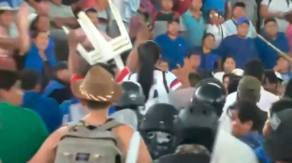 Congreso del MAS en Santa Cruz terminó en pelea
