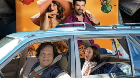 Afiche oficial de la película ¡Qué viaje con papá!