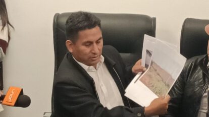 Denuncia de corrupción por el diputado Gualberto Arispe