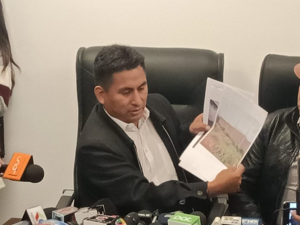 Denuncia de corrupción por el diputado Gualberto Arispe