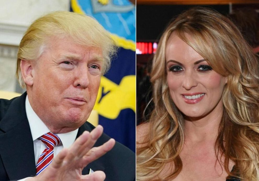 Donald Trump y Stormy Daniels en investigación por pagos por silencio