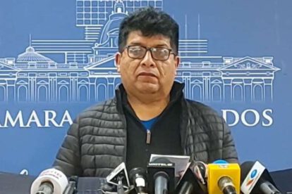 Diputado Ramiro Venegas afirma que ministro de Justicia está obsesionado con Morales