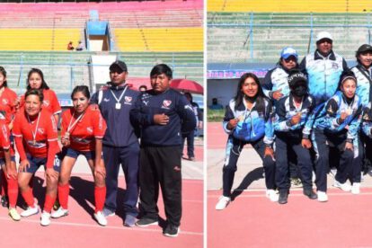 Copa Simón Bolívar femenina con Independiente de Challapata y Futuro FC