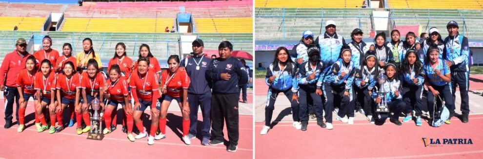 Copa Simón Bolívar femenina con Independiente de Challapata y Futuro FC