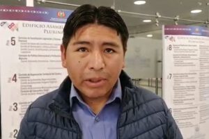 Diputado Abelardo Colque regresa a la Asamblea Legislativa