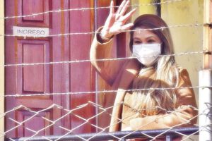 Jeanine Añez espera visita de la CIDH en el penal de Miraflores