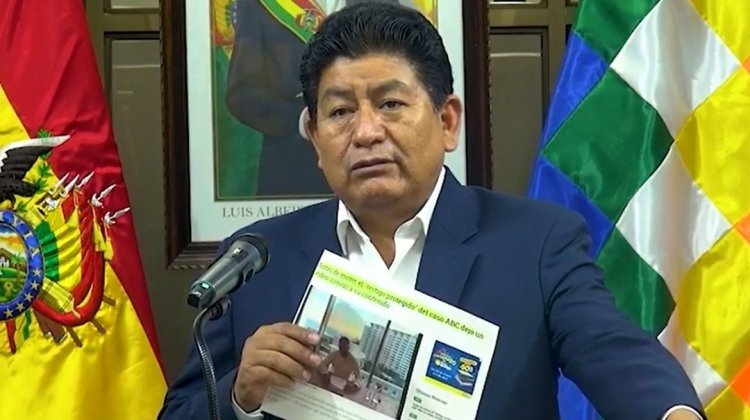 Ministro de Obras Públicas, Edgar Montaño, responde a acusaciones
