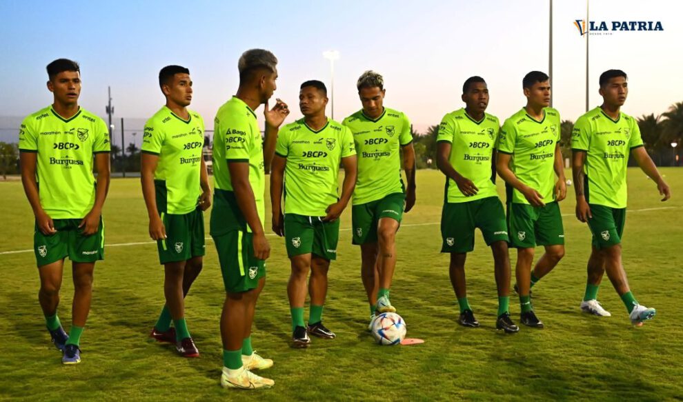 Selección boliviana en preparación para amistoso frente a Uzbekistán