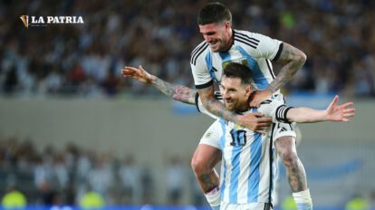 Messi anotó su gol 800 con la casaca de la selección argentina