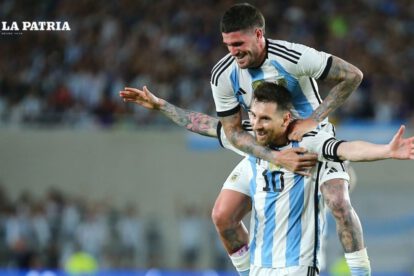 Messi anotó su gol 800 con la casaca de la selección argentina