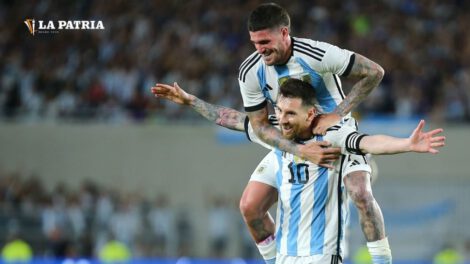 Messi anotó su gol 800 con la casaca de la selección argentina