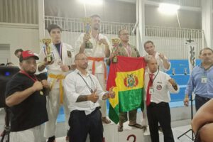 Karate Kyokushin en Chile con representantes de Bolivia