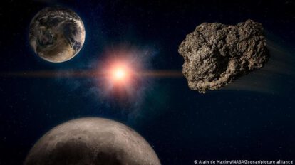 Asteroide asesino de ciudades en dirección hacia la Tierra