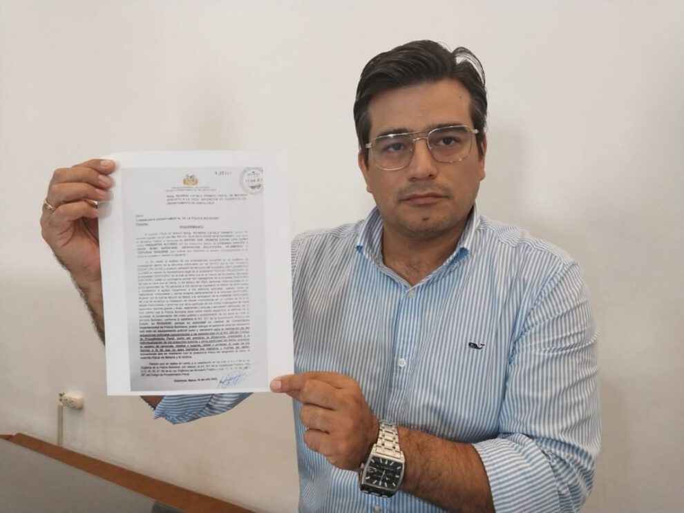 Intervención policial predio Santagro
