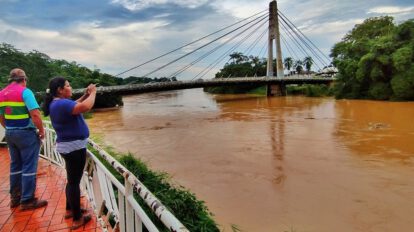 Crecida del río Acre en Cobija