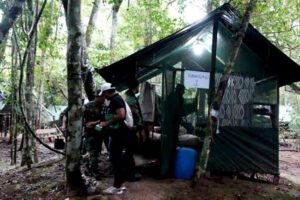 Laboratorio de cocaína hallado en Santa Cruz
