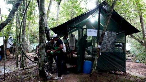 Laboratorio de cocaína hallado en Santa Cruz