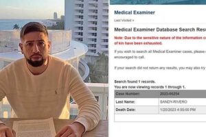 Informe forense sobre el testigo protegido Felipe Sandy