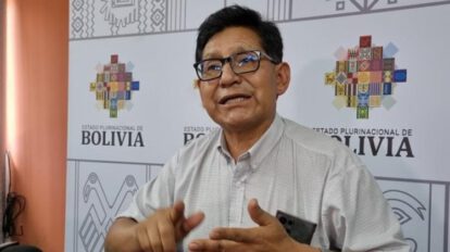 Protesta de maestros en Bolivia según el ministro de Educación, Edgar Pary