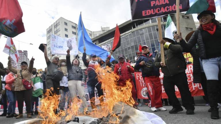 Protestas de maestros en todo el país