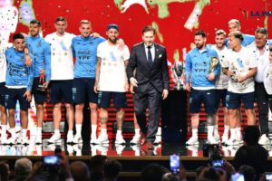 Campeones del Mundo homenajeados por Conmebol