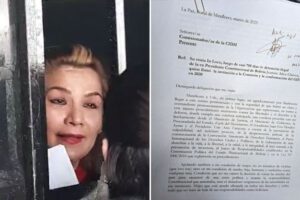 Añez denuncia vulneraciones en carta a la CIDH