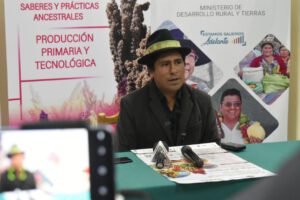 inversión en quinua por el Gobierno de Bolivia