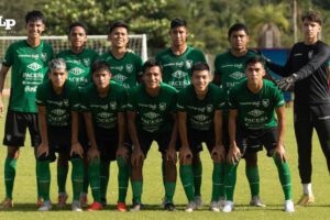 Integrantes de la selección boliviana Sub-17