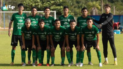 Integrantes de la selección boliviana Sub-17