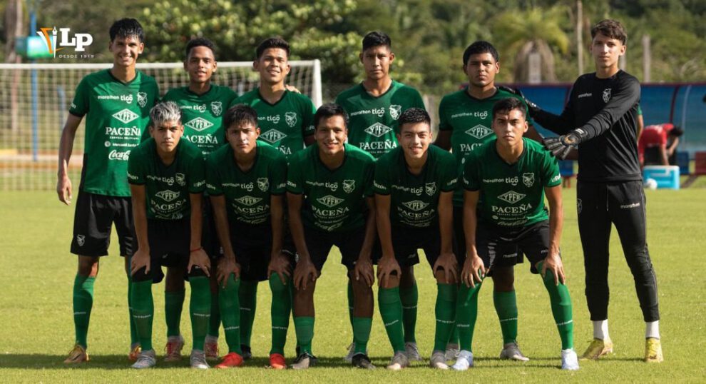 Integrantes de la selección boliviana Sub-17