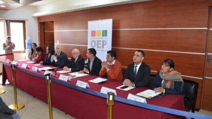 Cultura de paz y fortalecimiento del OEP