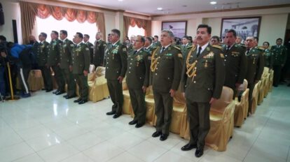 Nuevos directores nacionales y comandantes departamentales de la Policía