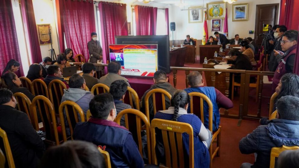 Rendición de Cuentas 2022 del Concejo Municipal de Oruro