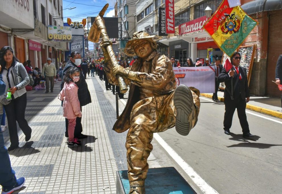 Estatua Viviente Oruro