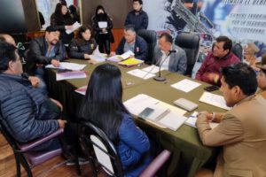 Concejo Municipal de Oruro sesionó en el Comando de Policía