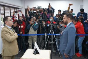 Jhonny Aguilera viceministro de Régimen Interior y Policía