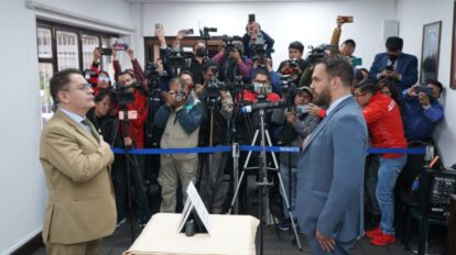 Jhonny Aguilera viceministro de Régimen Interior y Policía