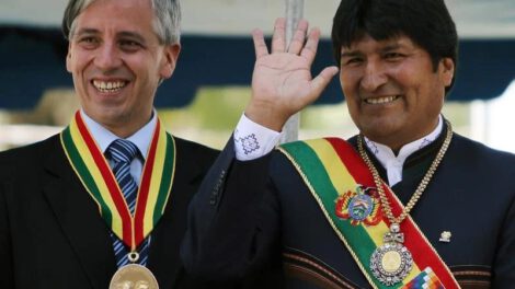 Evo Morales se refiere a Álvaro García Linera como un enemigo más