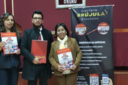 Parte del equipo de la Revista Brújula Educativa