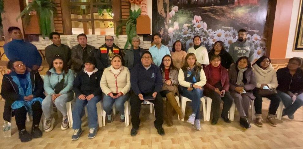 Elecciones Diablada Artística Urus en asamblea