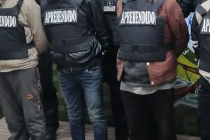Banda delincuencial aprehendida en El Alto
