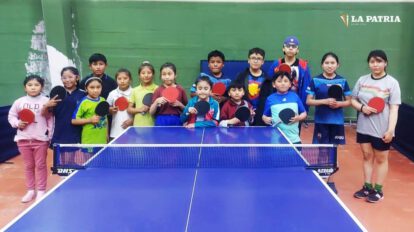 Liga Departamental de tenis de mesa con buena cantidad de participantes