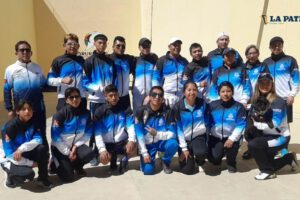 La delegación de Oruro destaca en el torneo clasificatorio de raqueta frontón