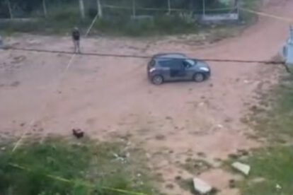 Policía abatido La Guardia tras intervención en vagoneta