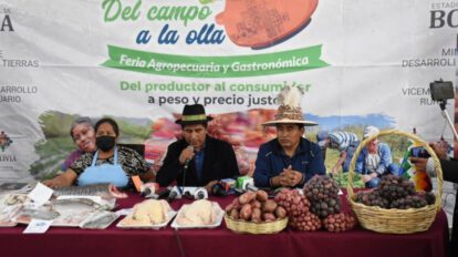 Feria Del campo a la olla en La Paz, Cochabamba y Santa Cruz