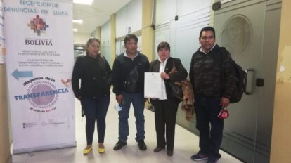 Denuncia irregularidades viaje gobernador presentada ante el Ministerio de Justicia